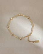 Sol Link – Bezel Diamond Bracelet