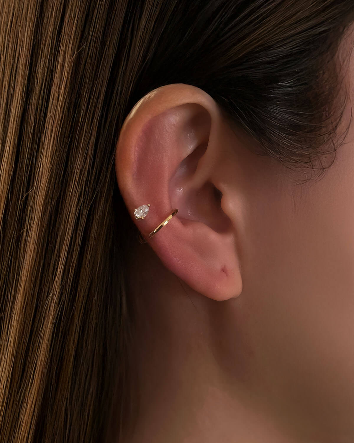 Luna Solo - Pear Ear Cuff