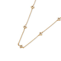 Eternal Glow - Lab Diamond Station Necklace