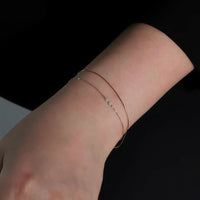 Astra Beam – Triple Diamond Layered Bracelet