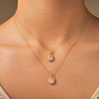 Olea Shine – Bezel Lab Diamond Necklace Pendant