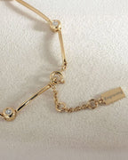 Sol Link – Bezel Diamond Bracelet