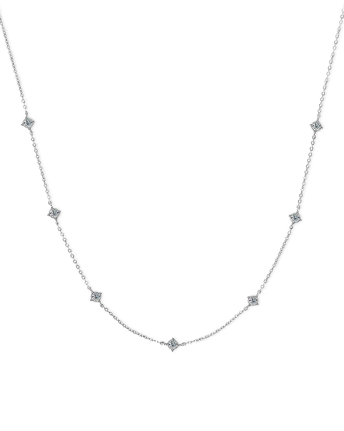 Eternal Glow - Lab Diamond Station Necklace