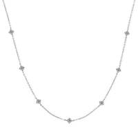 Eternal Glow - Lab Diamond Station Necklace