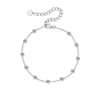 Elora Glint - Dainty Diamond Gold Bracele