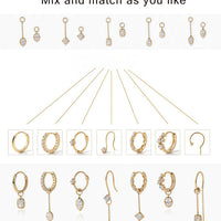 Morph Drop – Five Shape Diamond Drop Charms
