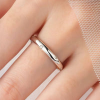 Whisper Vow – Diamond Band Ring