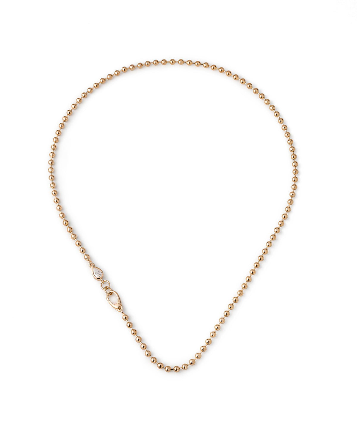 Lina Glow – Half Carat Beaded Necklace