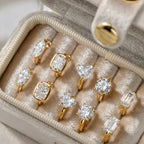 Round Diamond Huggie Earrings