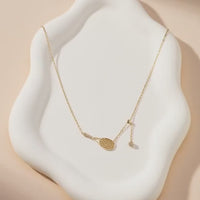 Solea Diamond Tennis Racket Necklace